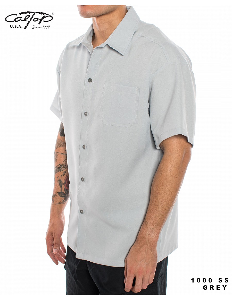 caltop 1000 S/S Solid Color Shirt