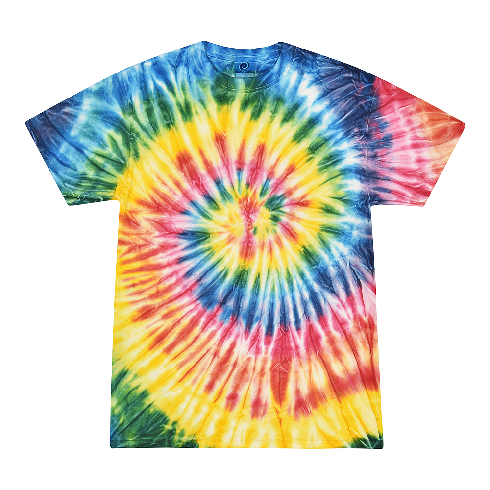 colortone Multi-Color Tie-Dyed T-Shirt