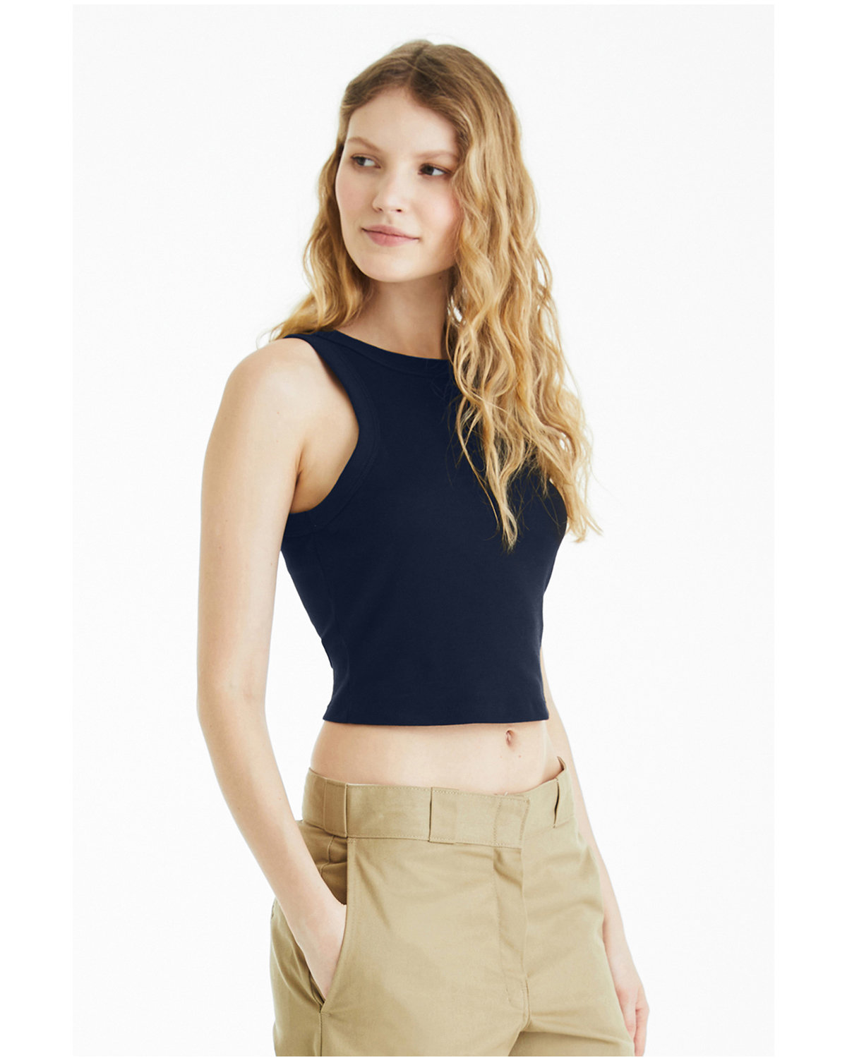 bella+canvas-ap Ladies Micro Ribbed Racerback Tank