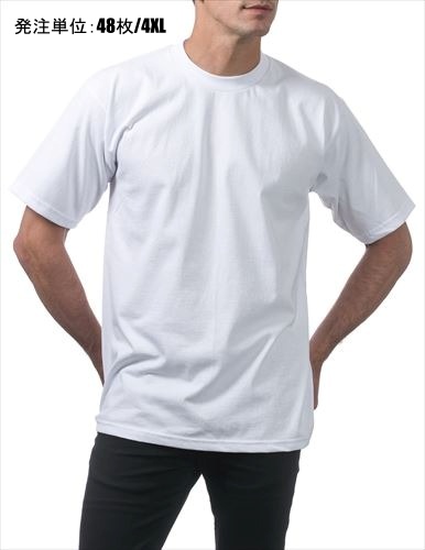 pro club Adult Short Sleeve Tee Crew Neck(Heavyweight)