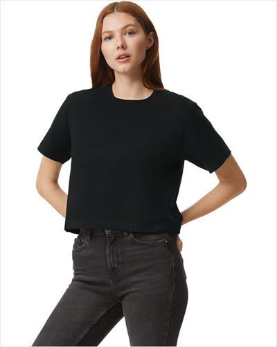 american apparel-ss Ladies Fine Jersey Boxy T-Shirt