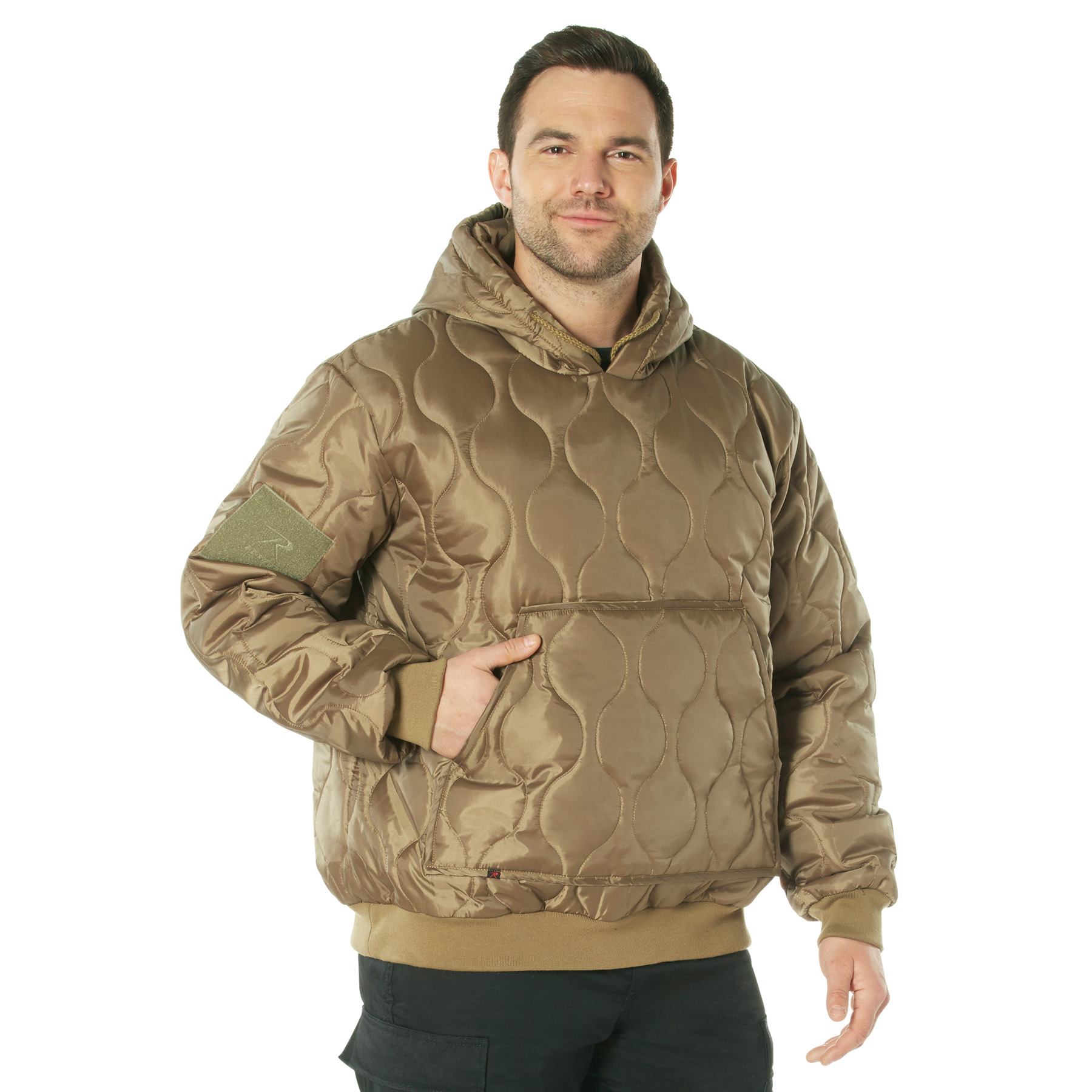 rothco Quilted Woobie Hooded Sweatshirt VIAOS(Viatransports Order System)