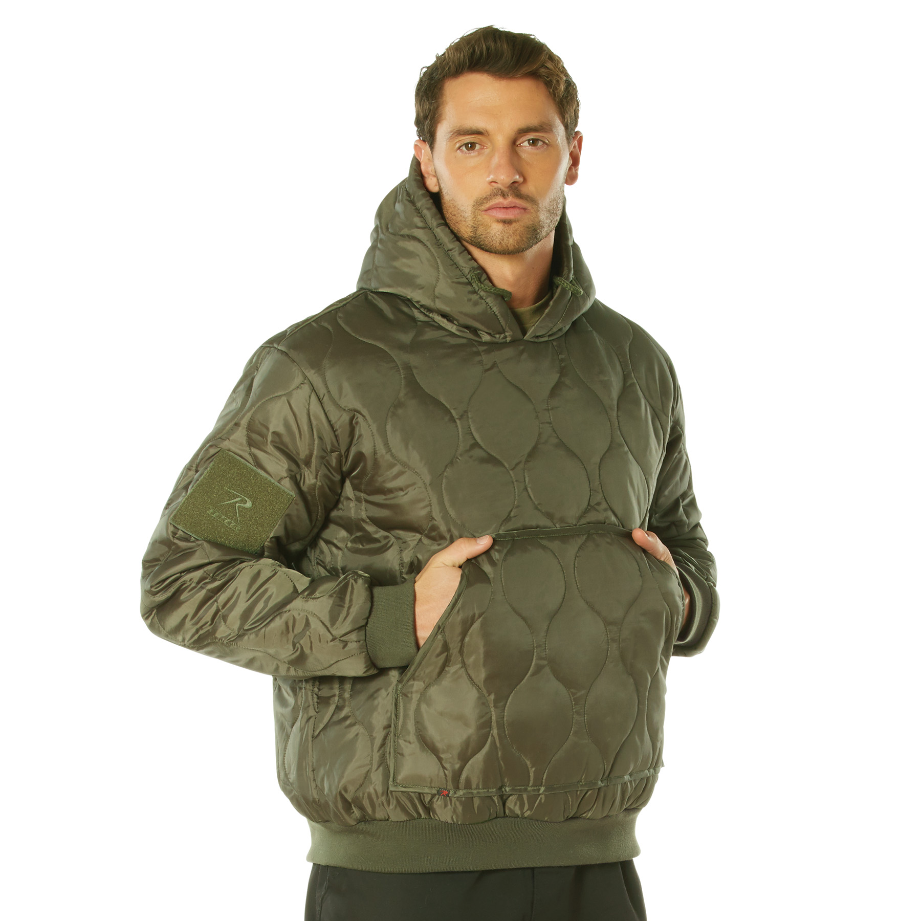 rothco Quilted Woobie Hooded Sweatshirt