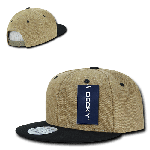 decky Heavy Duty Jute Snapback