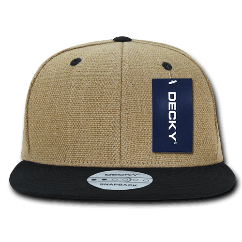 decky Heavy Duty Jute Snapback