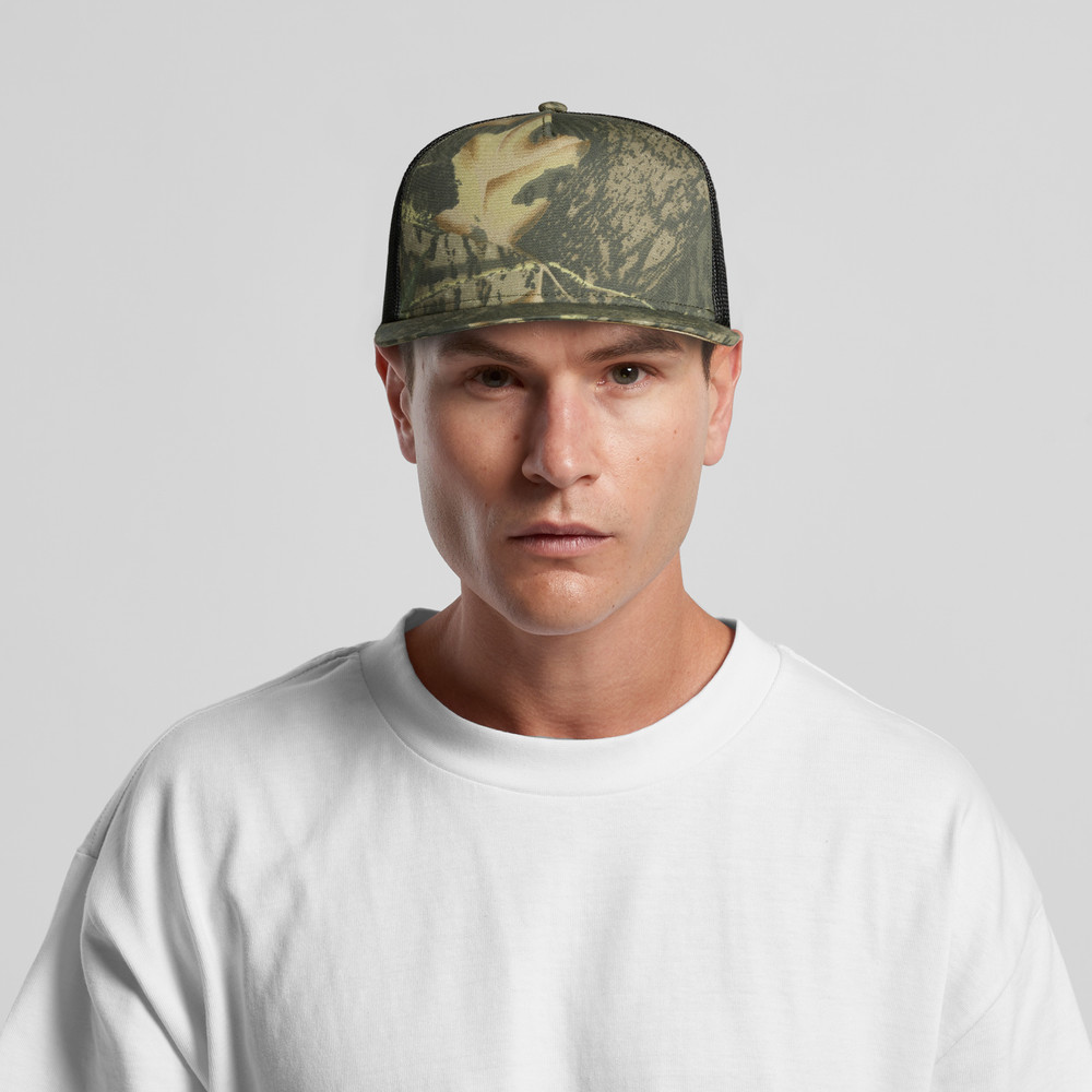 as colour Stock Contrast Camo Trucker