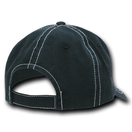 decky Contra-Stitch Washed Polo Caps