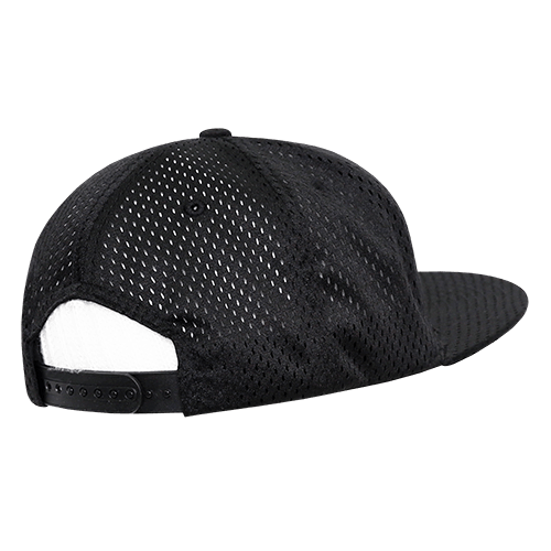 decky Mesh Jersey Flat Bill Snapbacks