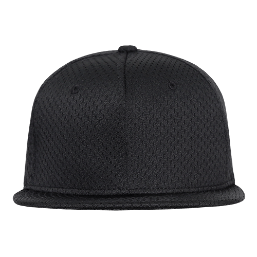 decky Mesh Jersey Flat Bill Snapbacks