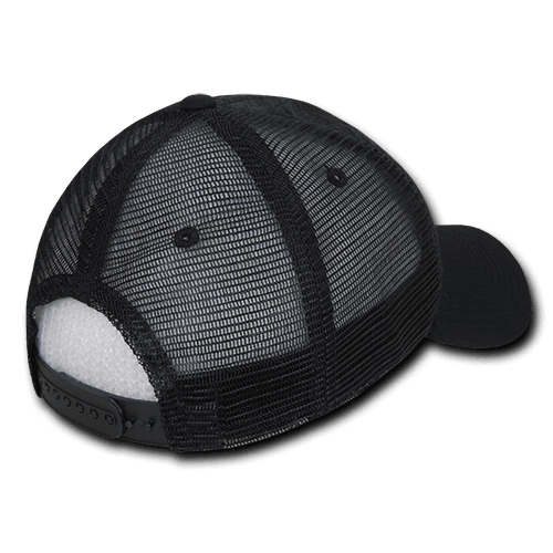 decky Quilted Curve Trucker Caps