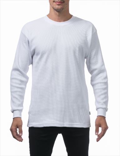 【Close Out Sale】 pro club 115 Adult Long SleeveTee Thermal(Heavyweight)