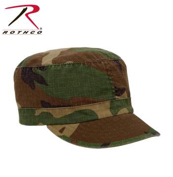 rothco Womens Woodland Camo R/S Adj. Vintage Fatigue Hat