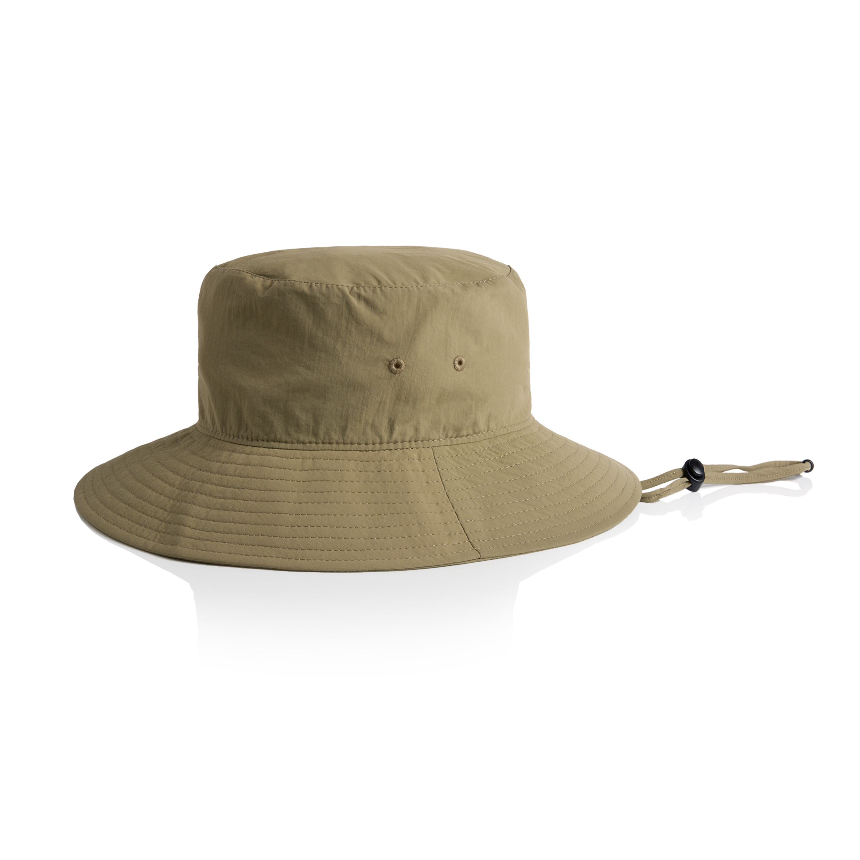 as colour NYLON WIDE BRIM BUCKET HAT