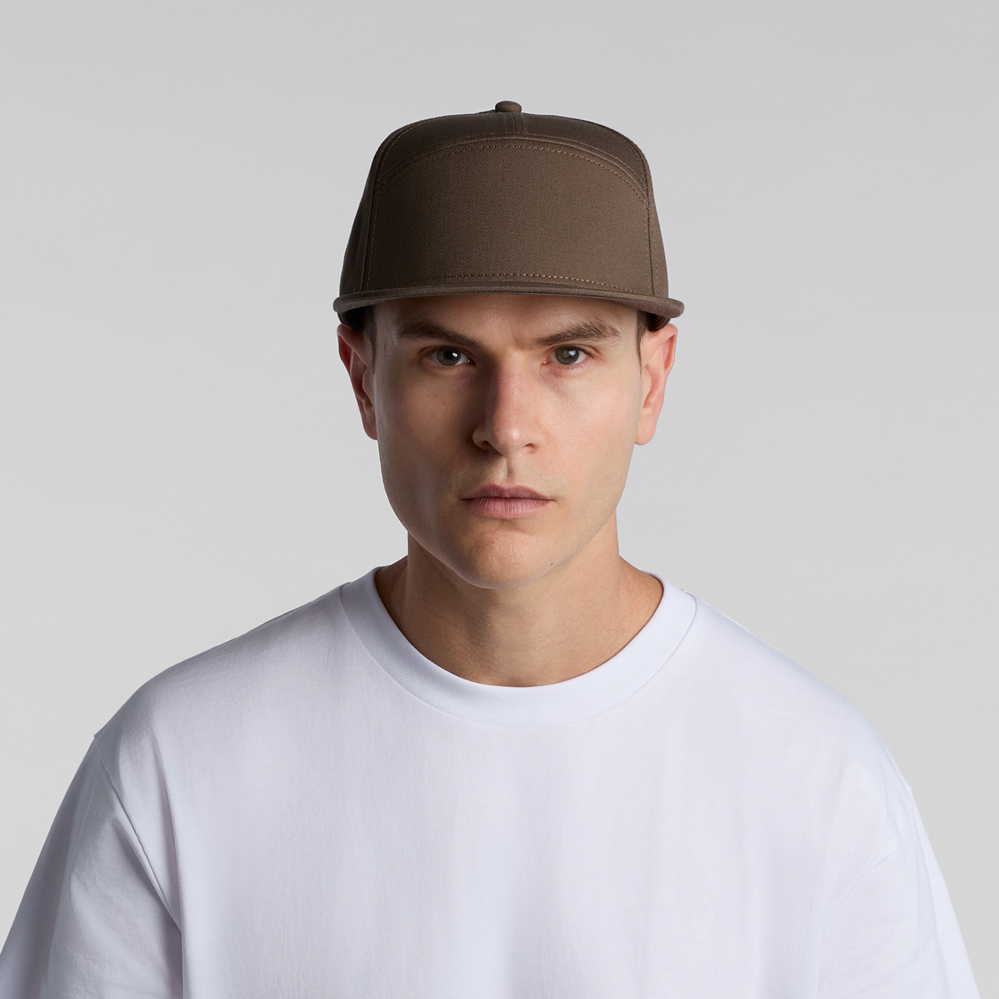 as colour Stock 7-Panel Cap