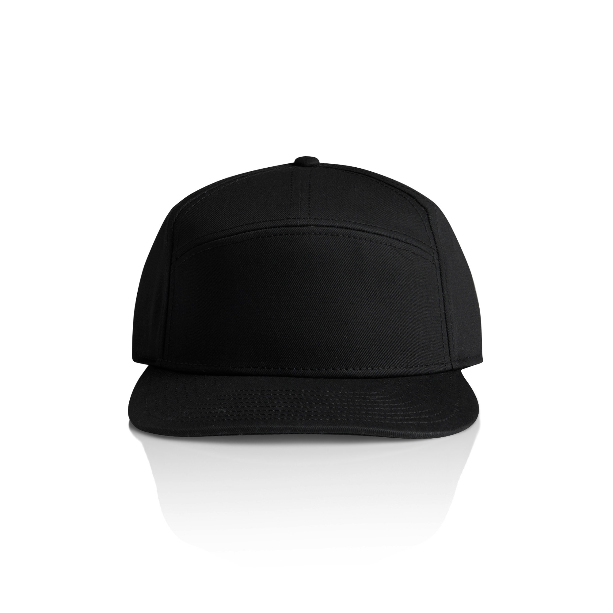 as colour Stock 7-Panel Cap