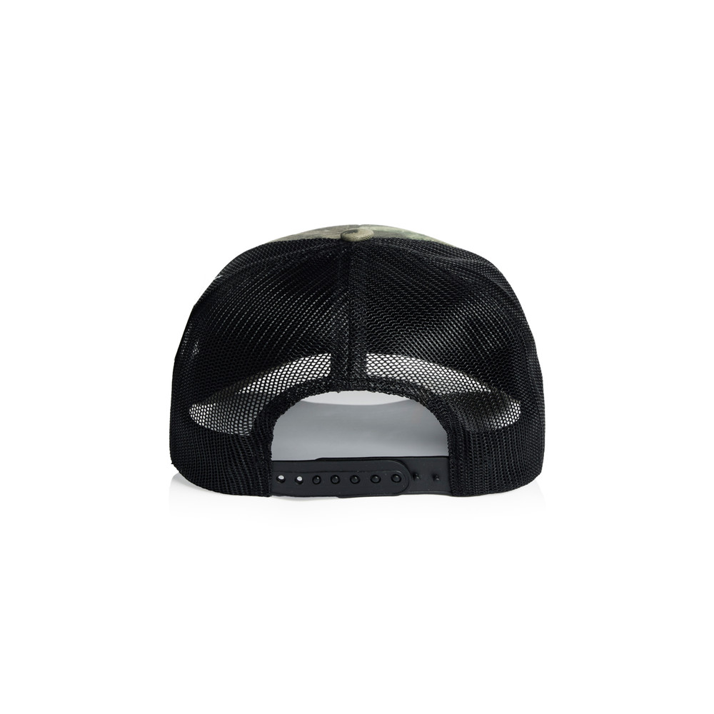 as colour Mesh Contrast Camo Cap