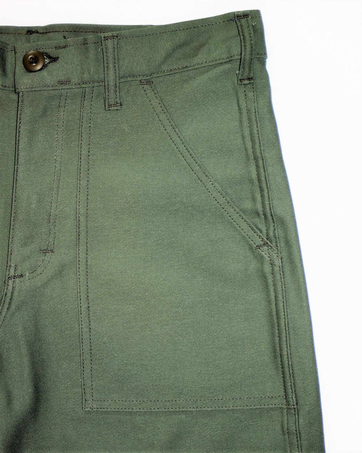 【Close Out Sale】gung ho SLIM FIT 4Pocket Fatigues KhakiTwill