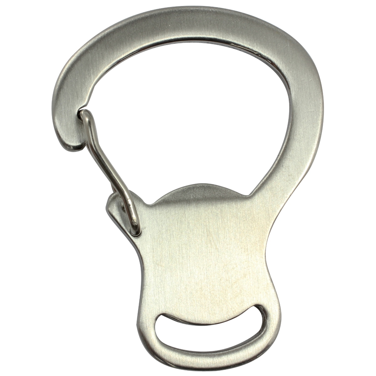 bison belt Stainless Steel Carabiner & Opener