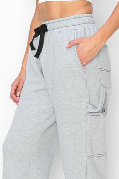 neo blue BAGGY CARPENTER SWEAT PANTS