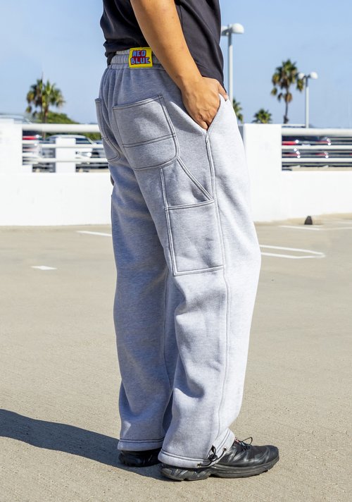 neo blue 【セールボックス】 GRAY BAGGY CARPENTER SWEAT PANTS