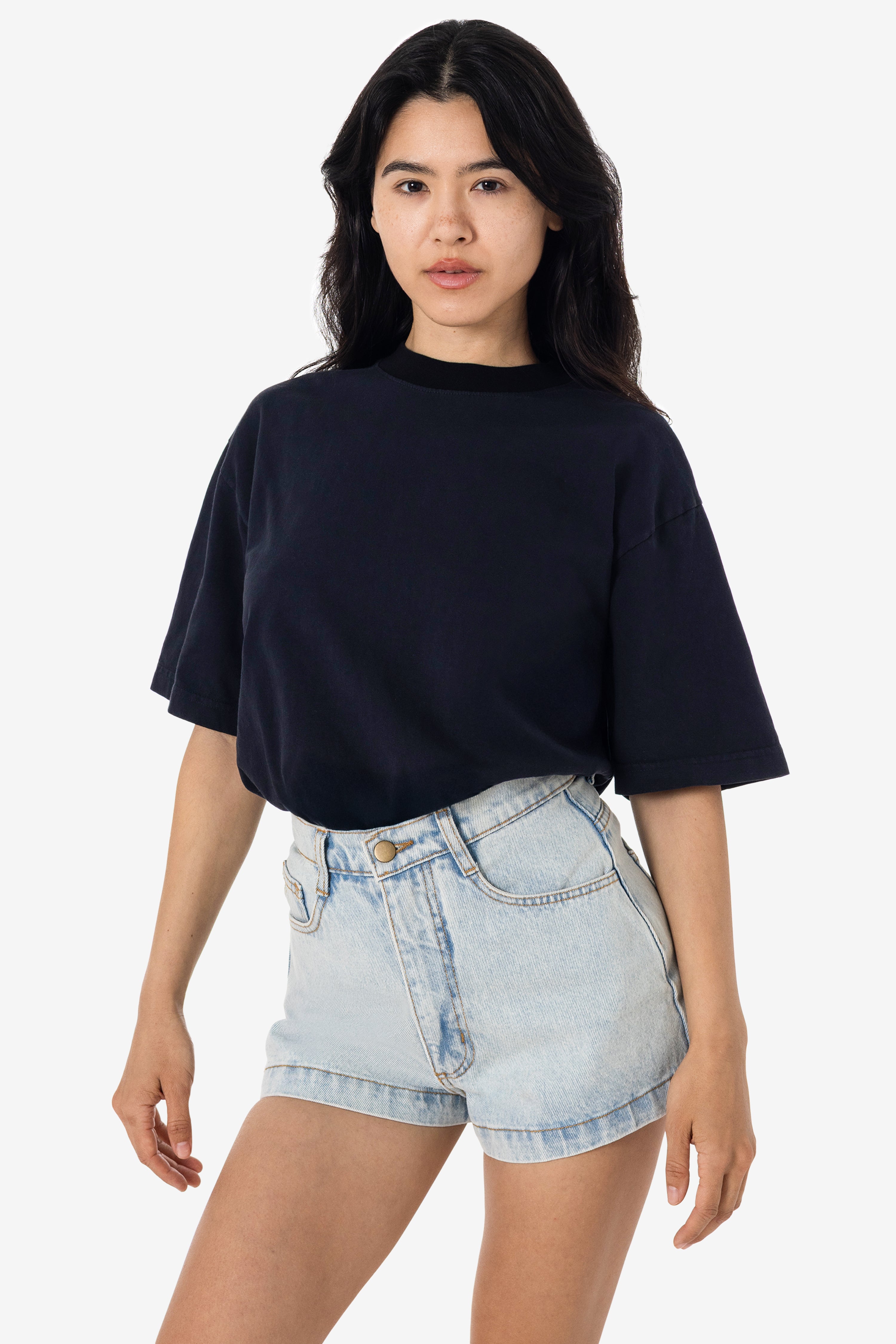 los angeles apparel Ring 6.5oz S/S Garment Dye Tee