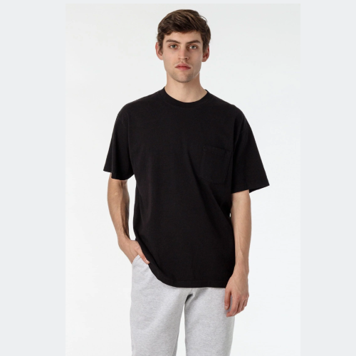 los angeles apparel S/S Pocket Tee