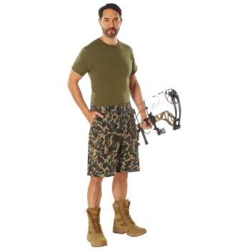 rothco X Bear Archery Fred Bear Camo BDU Cargo Shorts