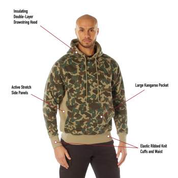 rothco X Bear Archery Fred Bear Camo Every Day Hoodie