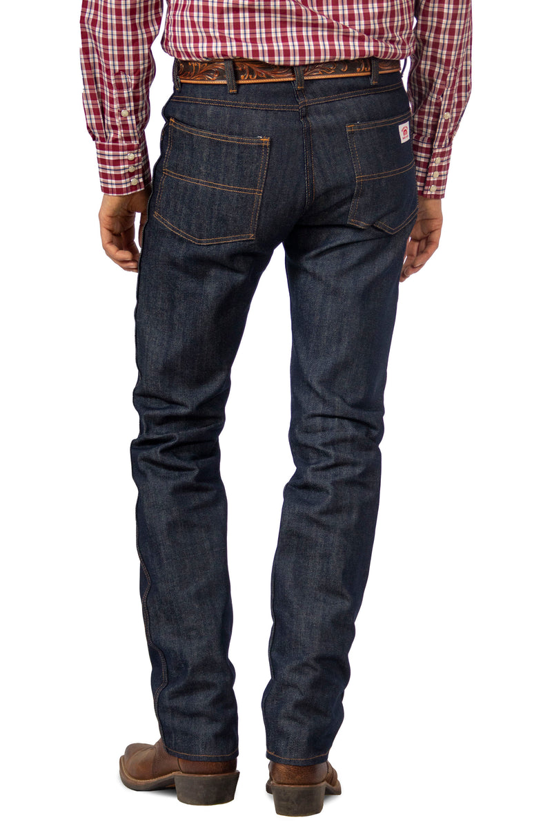 round house American Made Jean COWBOY SLIM FIT 14 oz. Five Pocket Jean