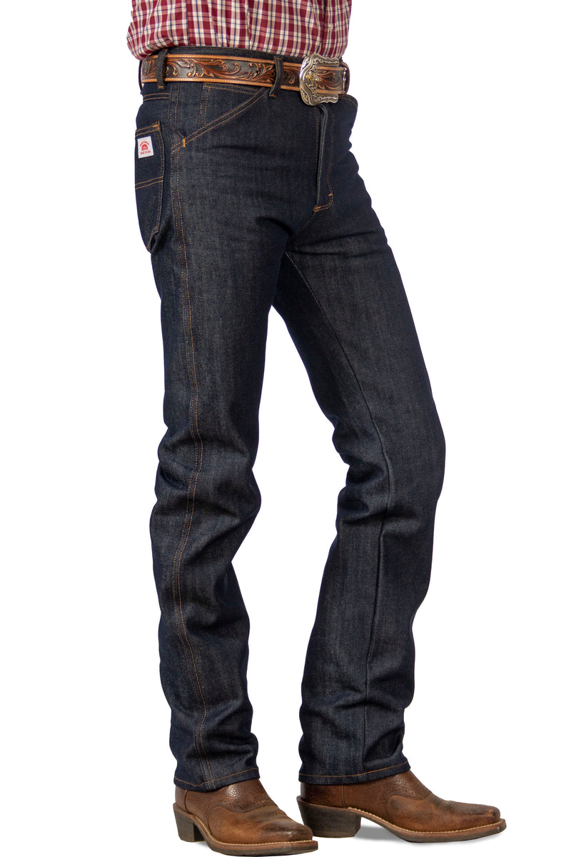 round house American Made Jean COWBOY SLIM FIT 14 oz. Five Pocket Jean