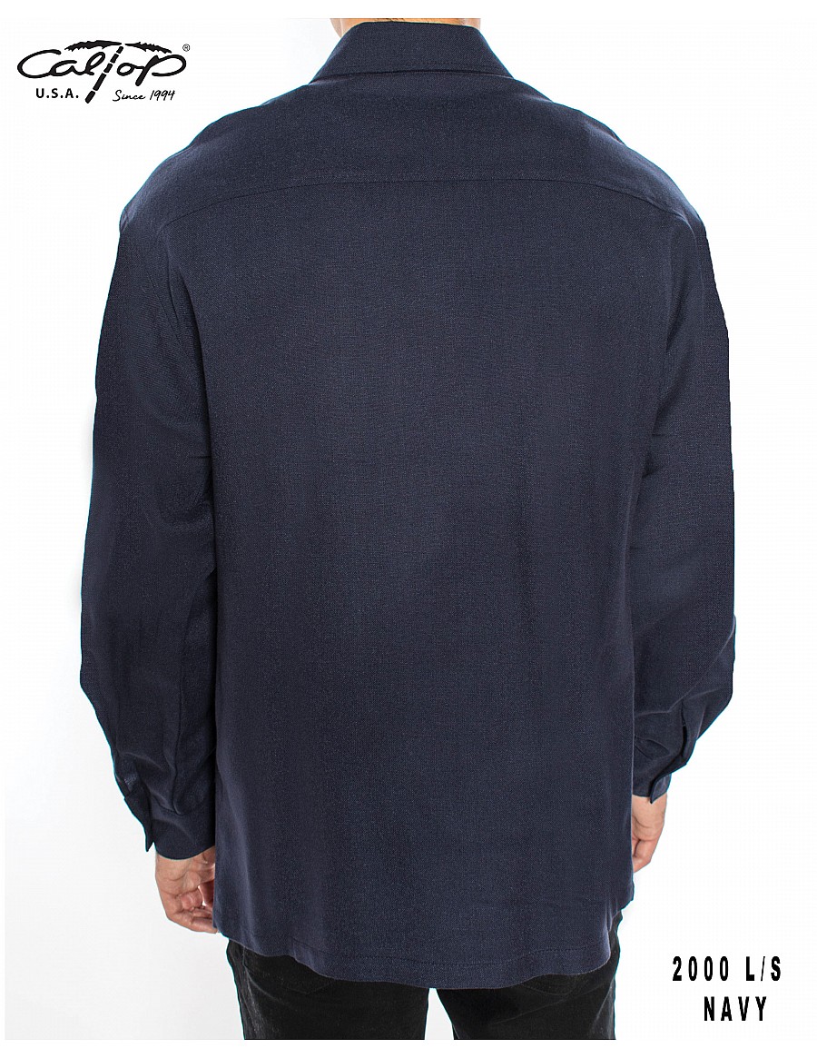 caltop 2000 L/S Solid Color Shirt