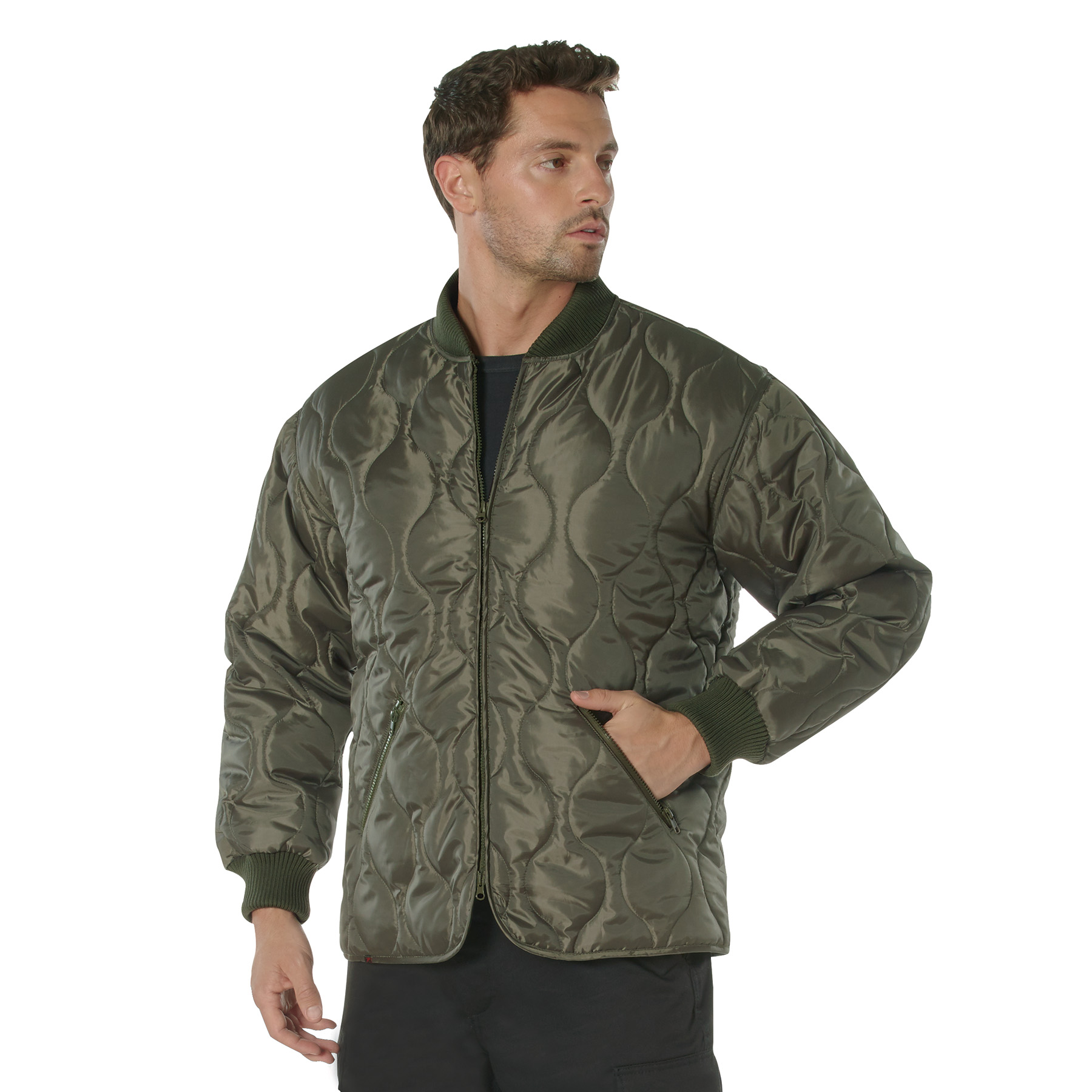 rothco Concealed Carry Quilted Woobie Jacket