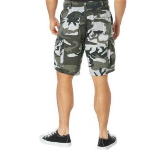 【Close Out Sale】Rothco 2155 Vintage Camo Paratrooper Cargo Shorts