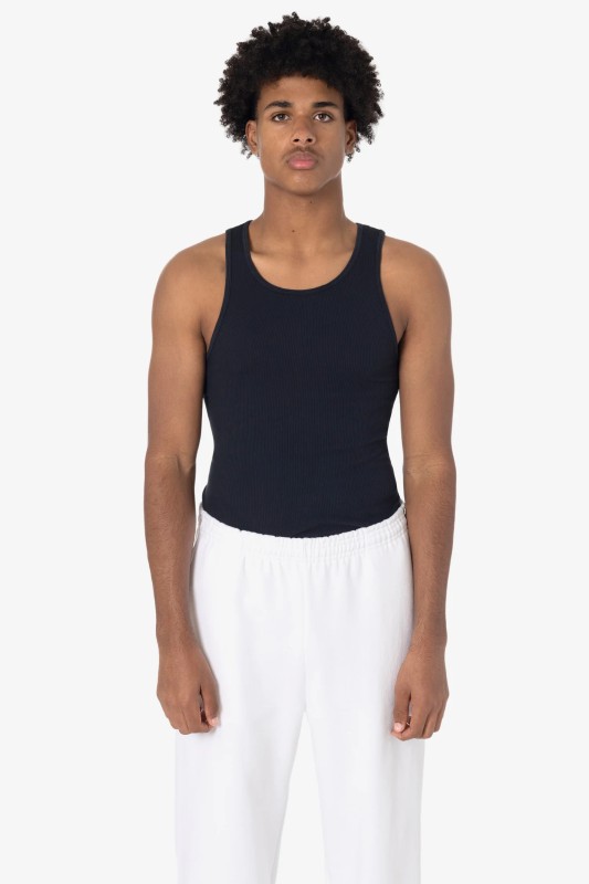 los angeles apparel 5.6oz GD 2X1 Tubular Rib Tank