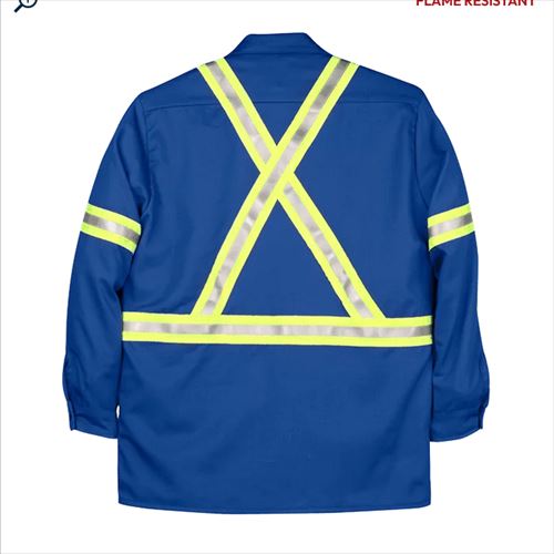 big bill INDUSTRIAL WORK SHIRT WITH REFLECTIVE MATERIAL
