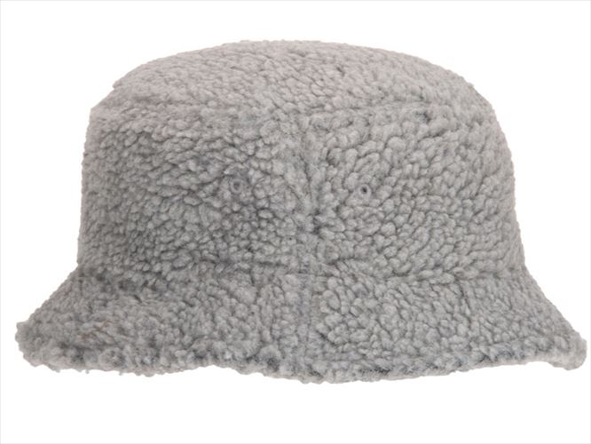 newhattan 100% polyester boa fleece bucket hat