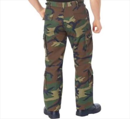 【Close Out Sale】Rothco 2586 Vintage Camo Paratrooper Fatigue Pants