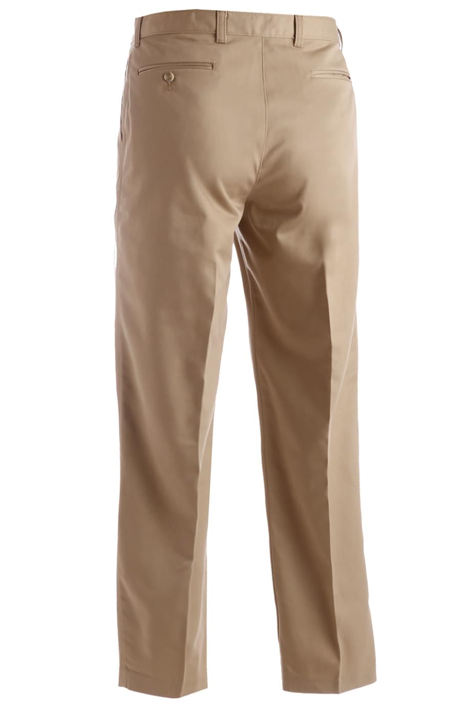 edwards MICROFIBER PLEATED FRONT DRESS PANT