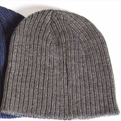 【Close Out Sale】newhattan 100% acrylic rib knitted beanie hats