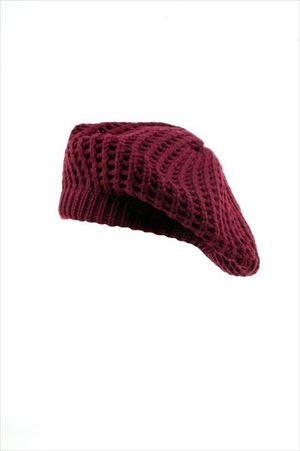 【Close Out Sale】newhattan 100% acrylic knit beret