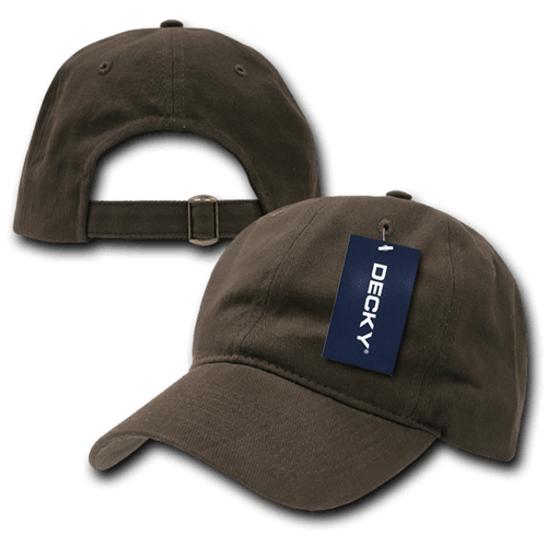 decky Relaxed Brushed Cotton Caps