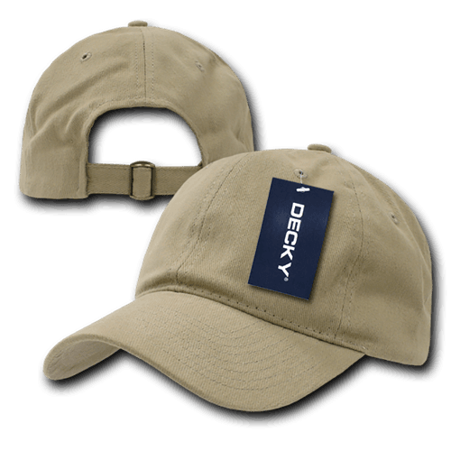 decky Relaxed Brushed Cotton Caps