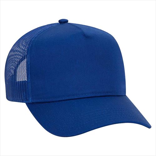 otto 5 Panel Mid Profile Mesh Back Trucker Hat