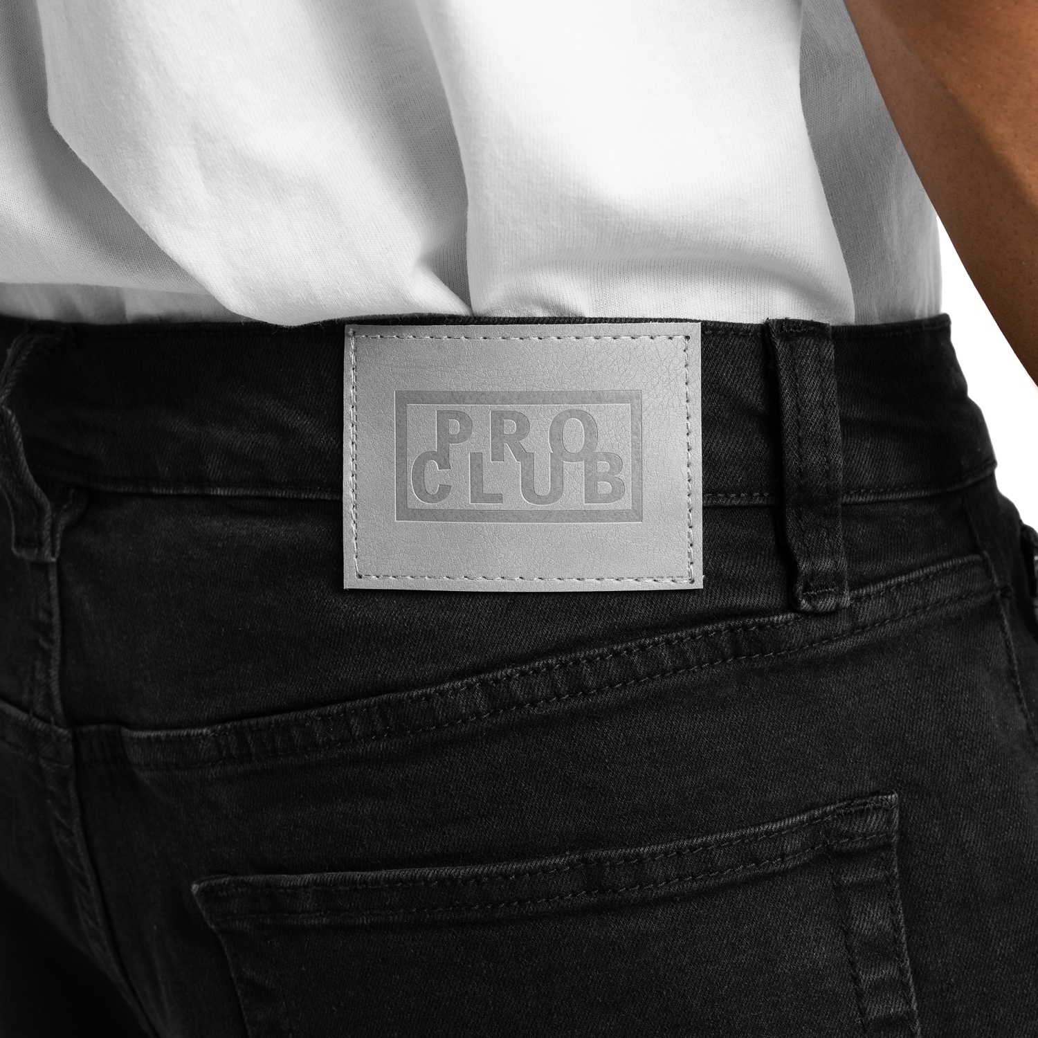 pro club DENIM SHORT - BAGGY