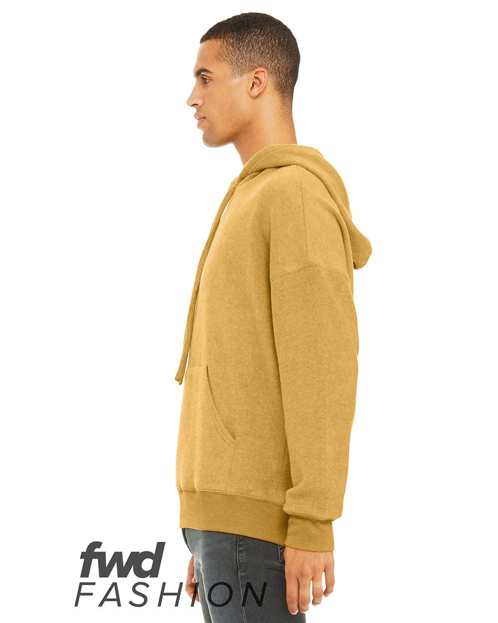 bella+canvas-ap FWD Fashion Sueded Fleece Hoodie