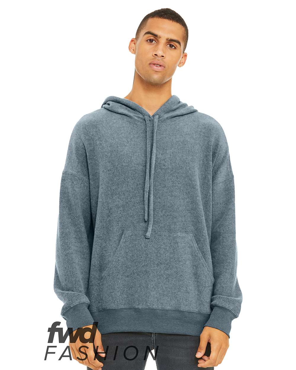 bella+canvas-ap FWD Fashion Sueded Fleece Hoodie