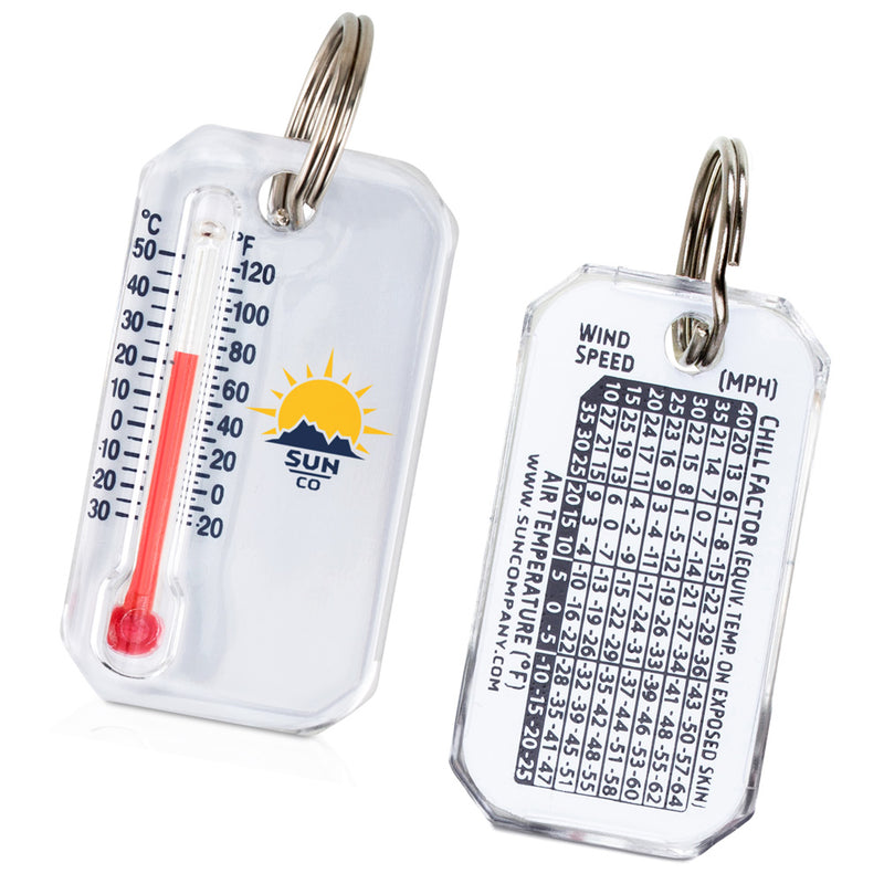 sun company Classic Zip-o-gage Zipper Pull Thermometer