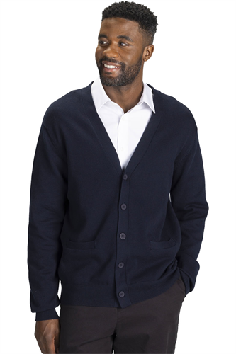 edwards JERSEY KNIT COTTON CARDIGAN