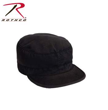 rothco Black Vintage Military Fatigue Cap