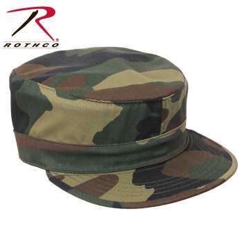 rothco Woodland Camo Adjustable FatigueCap